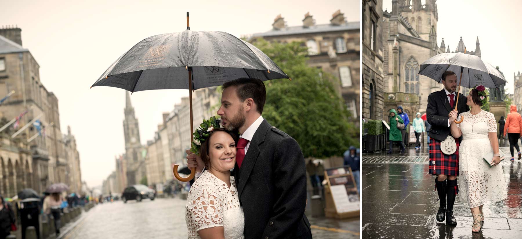 Bride, groom, wedding, portraits, photography, Edinburgh, Old Town, Scotland